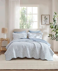 Madison Park Darcy Print 3-Pc. Quilt Set, King