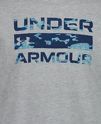 Under Armour Boys' 8-20 Stacked Logo Short-Sleeve T-Shirt