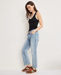 Good American Women's Straight Ankle Jeans