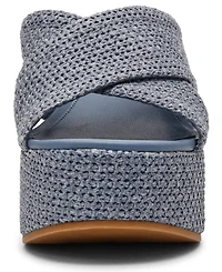 Steve Madden Women's Truthful Crossband Platform Sandals