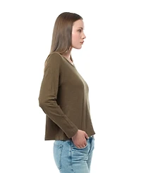 Wilt Clothing Women's Baby Fit Long Sleeve Tee