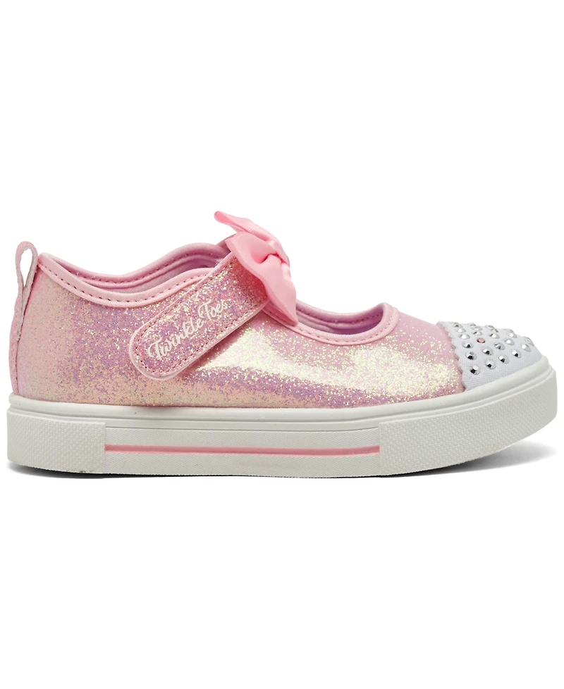 Skechers Toddler Girls Twinkle Toes: Sparks - Precious Jane Casual Sneakers from Finish Line
