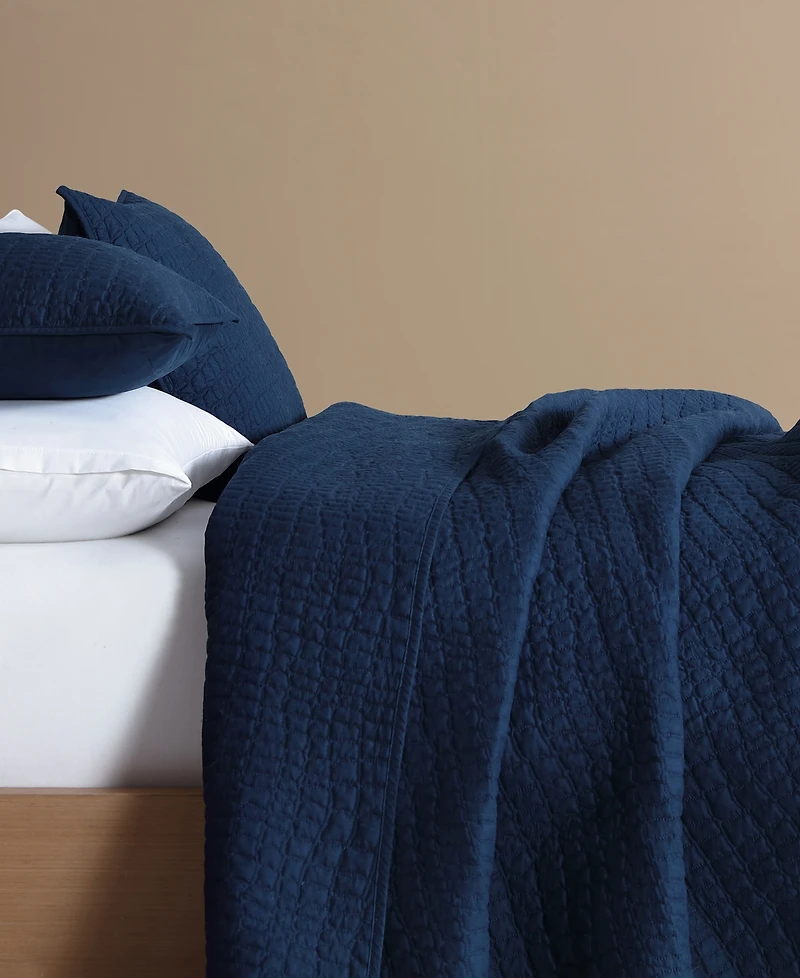 Lacoste Home Croc Scale Cotton 2-Pc. Quilt Set, Twin