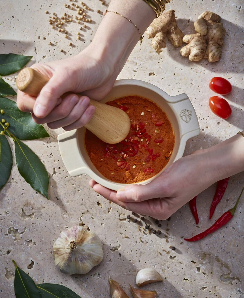 Peugeot Appolia Ceramic 6-Quarts Mortar and Pestle