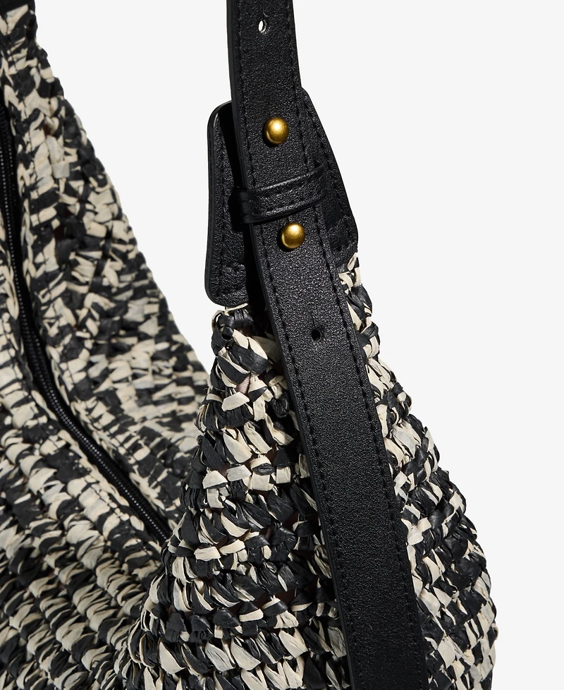 Style & Co Whip-Stitch Soft 4-Poster Tote, Exclusively at Macy's