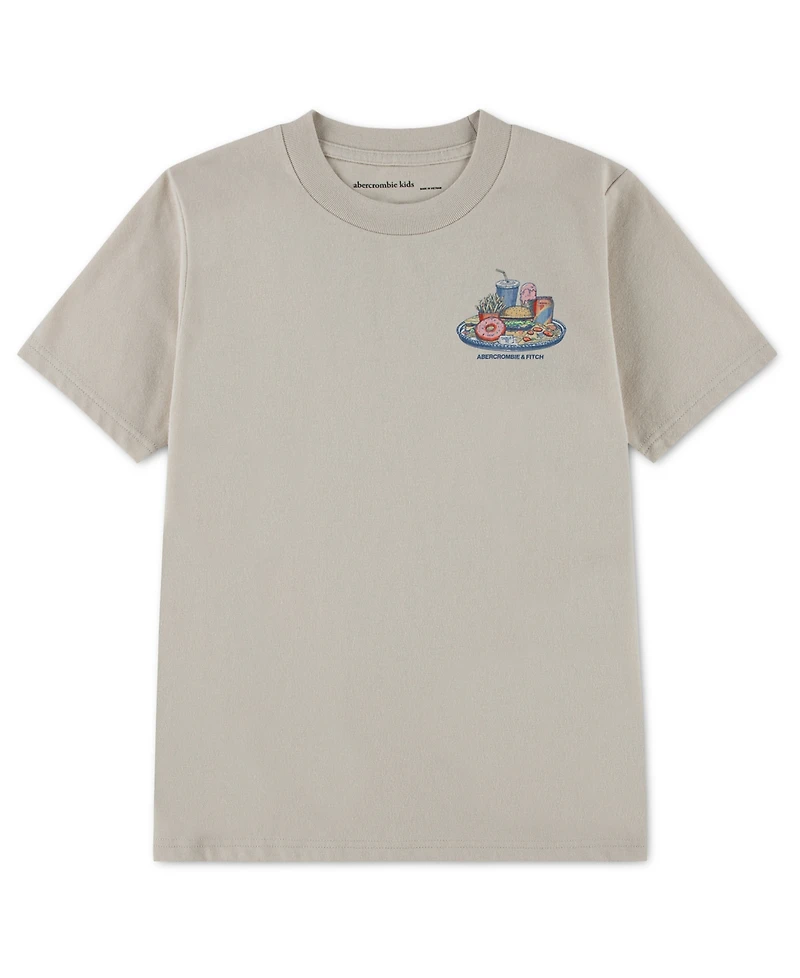abercrombie kids Boys' Bistro Crewneck T-Shirt
