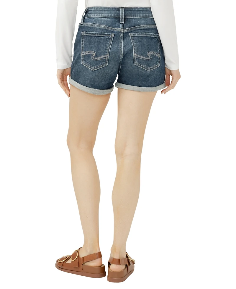 Silver Jeans Co. Women's Elyse Mid Rise Shorts