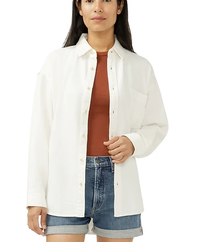 Silver Jeans Co. Women's Relaxed Button-Up Shirt