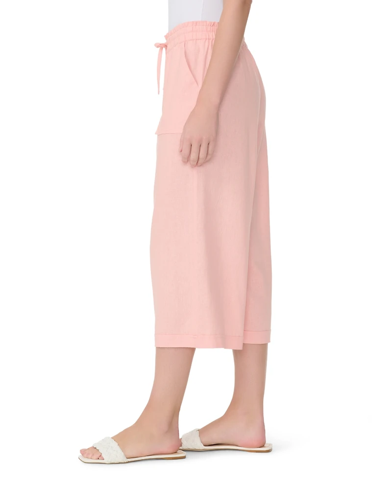 Gloria Vanderbilt Women's Rainey Wide-Leg Crop Pants