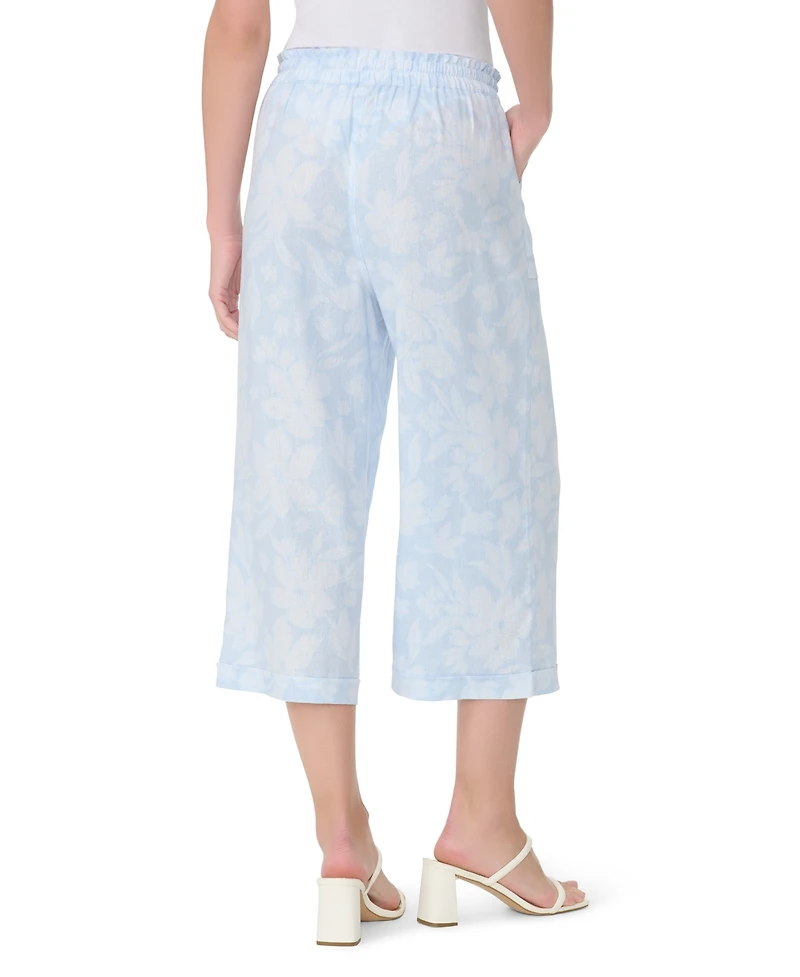 Gloria Vanderbilt Women's Rainey Wide-Leg Crop Pants
