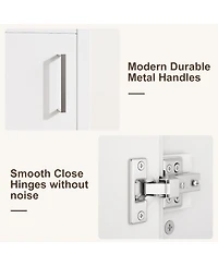 gaomon “16″ Freestanding Bathroom Vanity with Sink, Soft Close Doors & Drawer