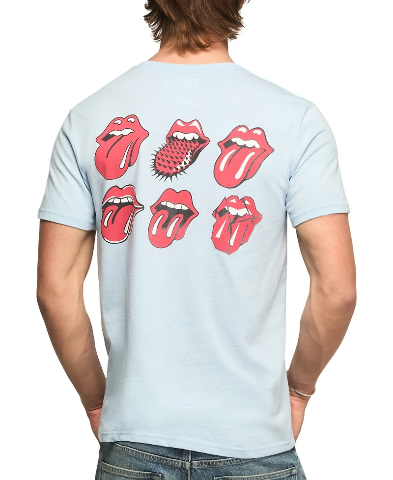 Lucky Brand Men's Rolling Stone Tongue T-Shirt