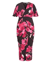 Draft - City Chic Women's Braelynn Print Maxi Dress