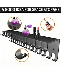 Yigii Wall Hanging Jewelry Organizer with 30 Hooks for Necklaces and Bracelets