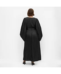 City Chic Women's Carmina Pleat Maxi Dress