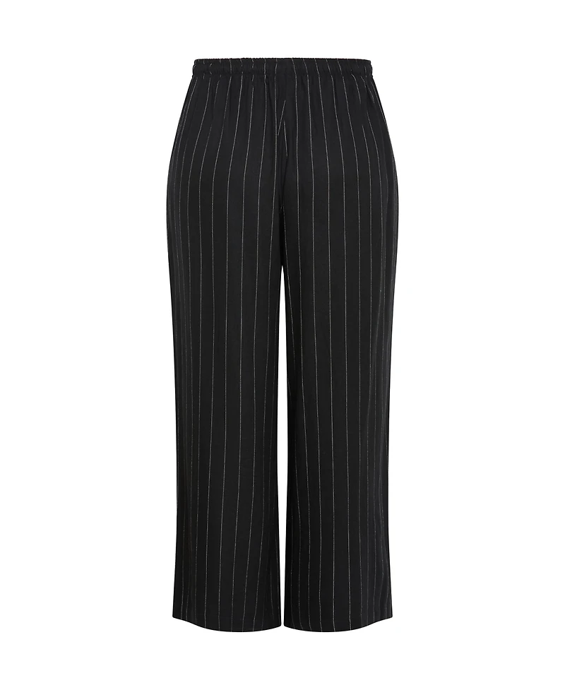 City Chic Women's Kelly Stripe Pant