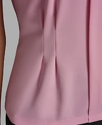 Karl Lagerfeld Paris Women's Crewneck Cut and Sew Top