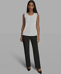 Karl Lagerfeld Paris Women's Crewneck Knit Top