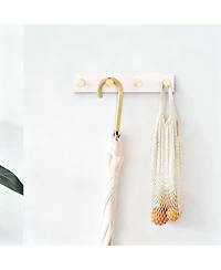 Yigii 16" Aluminum Wall Hooks, Easy Install, Durable, Safe Design, Multi-Use