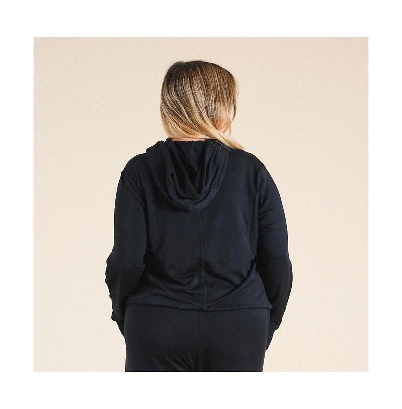 Poplinen Plus Betty Modal Hoodie