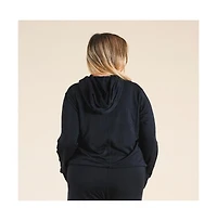 Poplinen Plus Betty Modal Hoodie