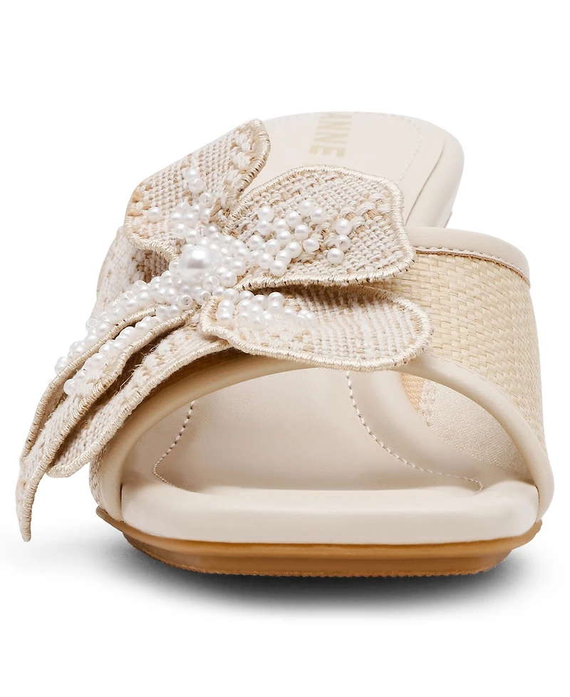 Anne Klein Women's Julia Slip-On Dress Sandals