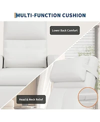 gaomon Power Recliner Chair with Massage and Heat with Massage Function with Lumbar Support, Adjustable Push Back