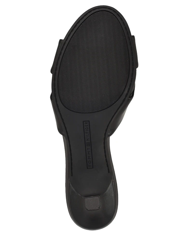 Tommy Hilfiger Women's Lanis Criss-Cross Kitten Heel Sandals