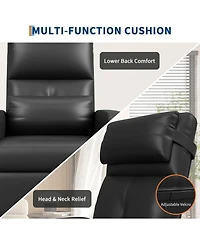 gaomon Power Recliner Chair with Massage and Heat with Massage Function with Lumbar Support, Adjustable Push Back