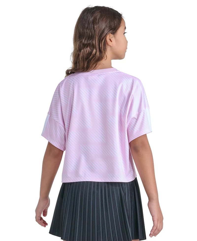adidas Girls' 8-16 Short-Sleeve Printed World Cup Soccer Top