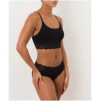 Pact Women's Lace Modern Scoop Bralette