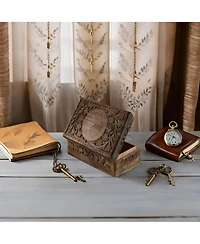 Yigii Handmade Wooden Box Organizer - Yin Yang Design