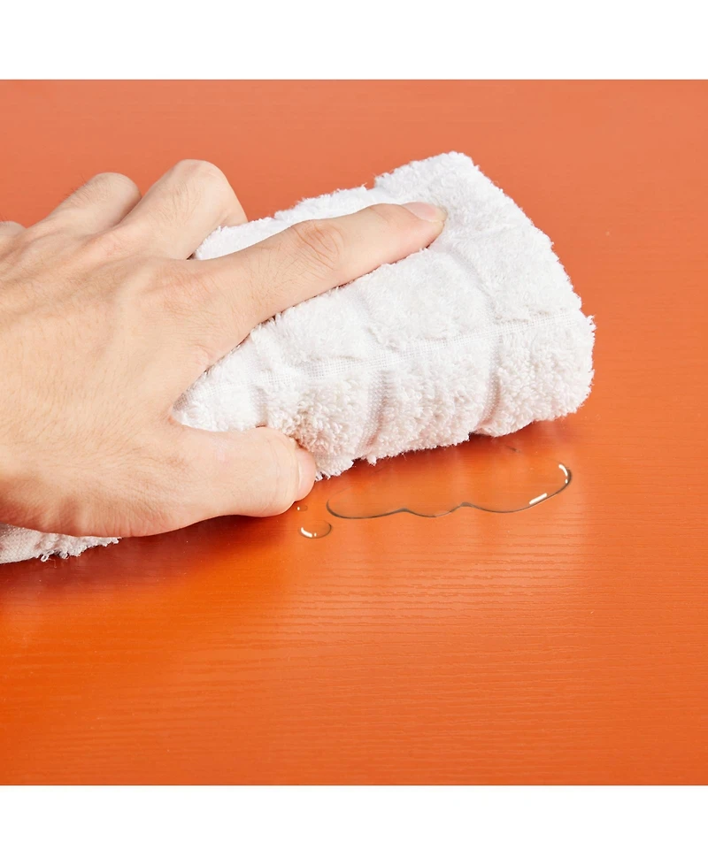 Aostirmotor Modern Cat Litter Box Enclosure with Shelf, 31" Hidden Kitty Washroom Cabinet & End Table