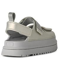 Ugg Kids' GoldenGlow Glossy Sparkles Open Toe Sandals