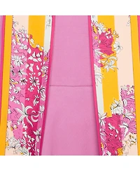 Pre-Owned Emilio Pucci Women's Silk Printed Neck Tie Detail Crepe Mini Dress