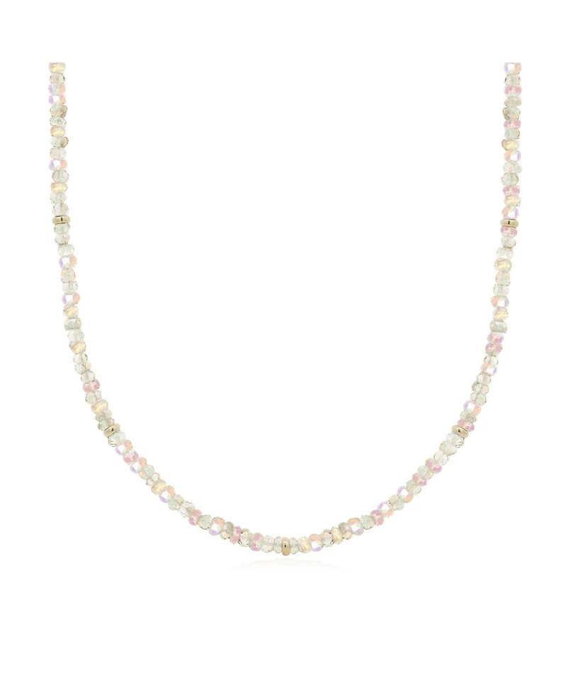The Lovery Ethiopian Opal Bead Necklace
