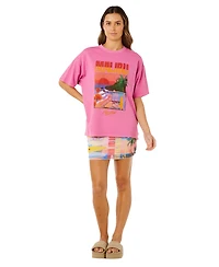 Rip Curl Women's Hayley O Heritage Printed Crewneck T-Shirt