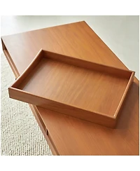 Tikamoon Simen mahogany coffee table 135x65