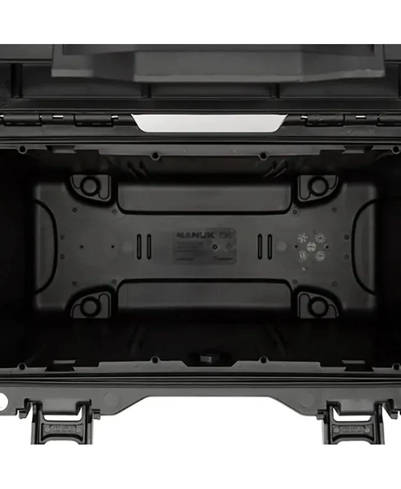 Nanuk T30 Top Loader Waterproof Hard Case with 2-Pocket Lid Organizer and Padded Dividers, Black