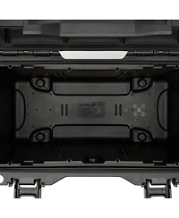 Nanuk T30 Top Loader Waterproof Hard Case with 2-Pocket Lid Organizer and Padded Dividers, Black