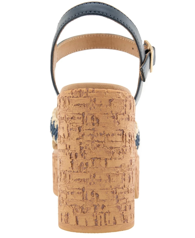 Kensie Women's Sanya Platform Sandal