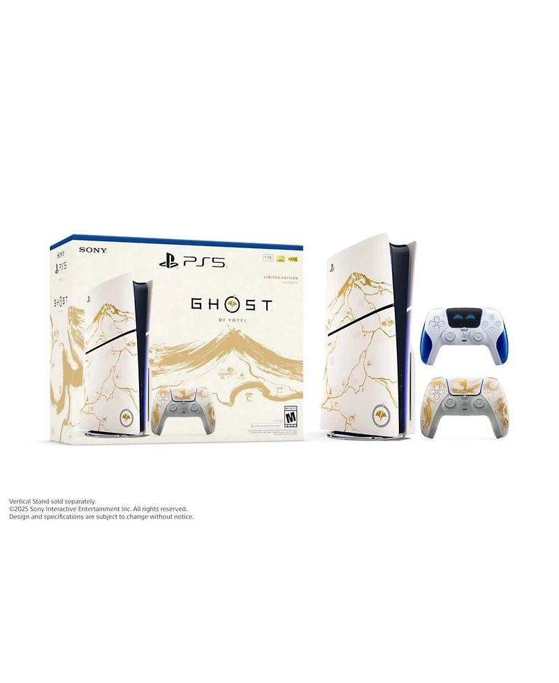 Sony PS5 Console Ghost of Yotei Gold Le Bundle + Astro Bot DualSense (New)