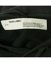 Pre-Owned Off-White Men's Waterfall Print Cotton Hooded Sweatshirt