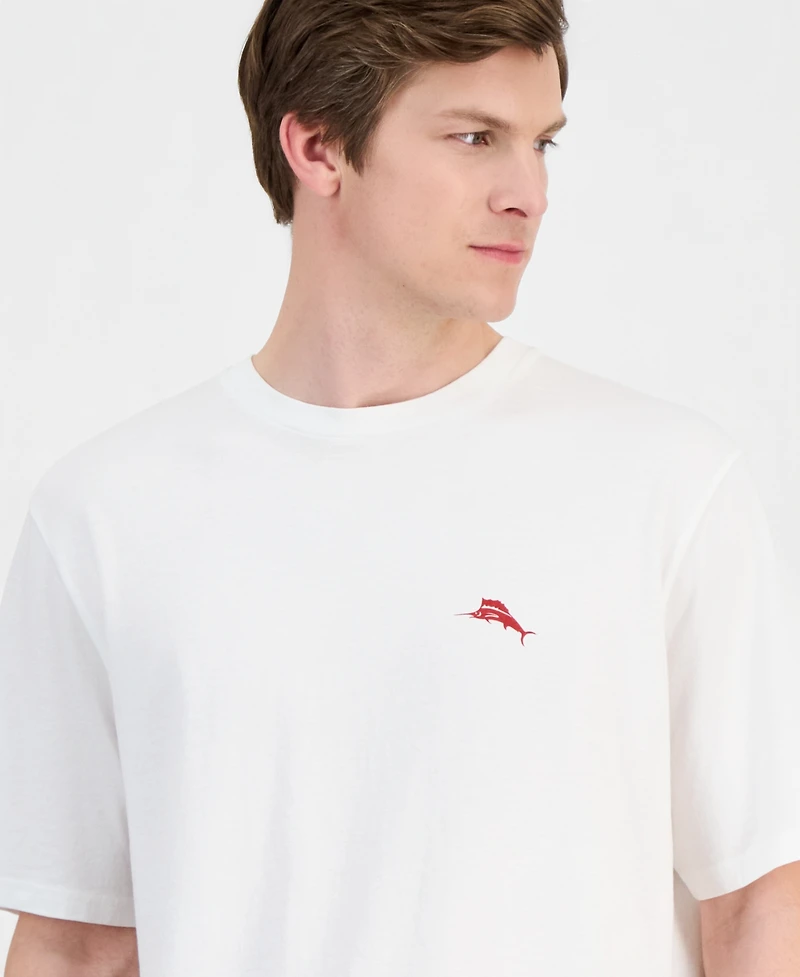 Tommy Bahama Men's Cotton Claw And Order Graphic T-Shirt