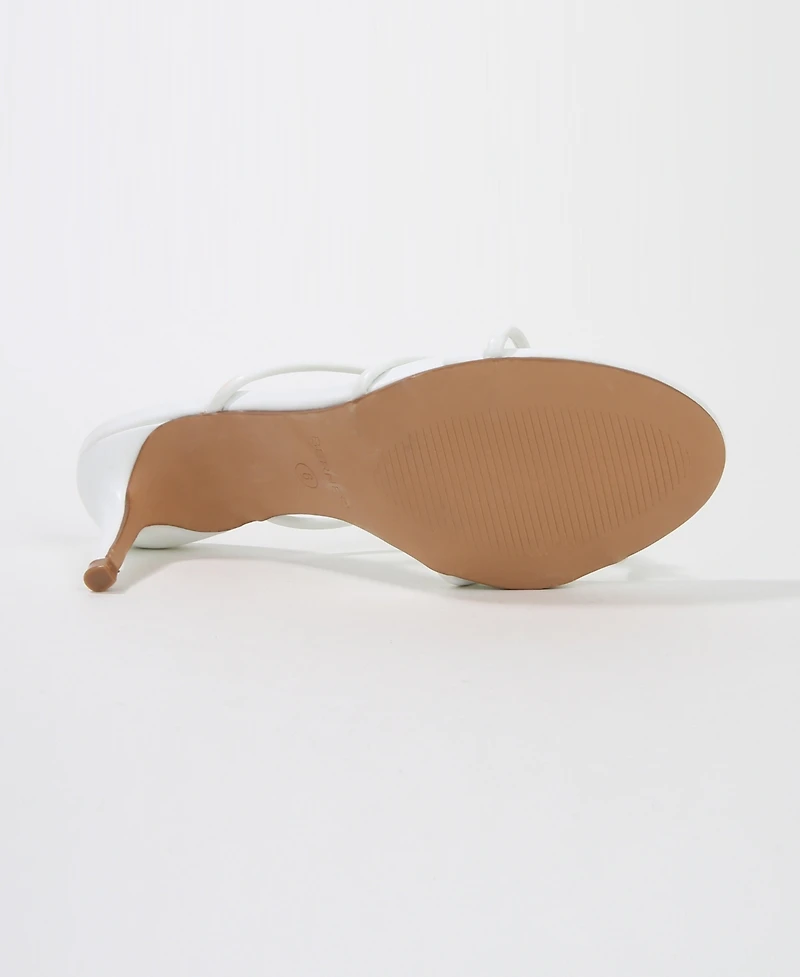 Berness Women's Fifi Strappy Kitten Heel Sandals