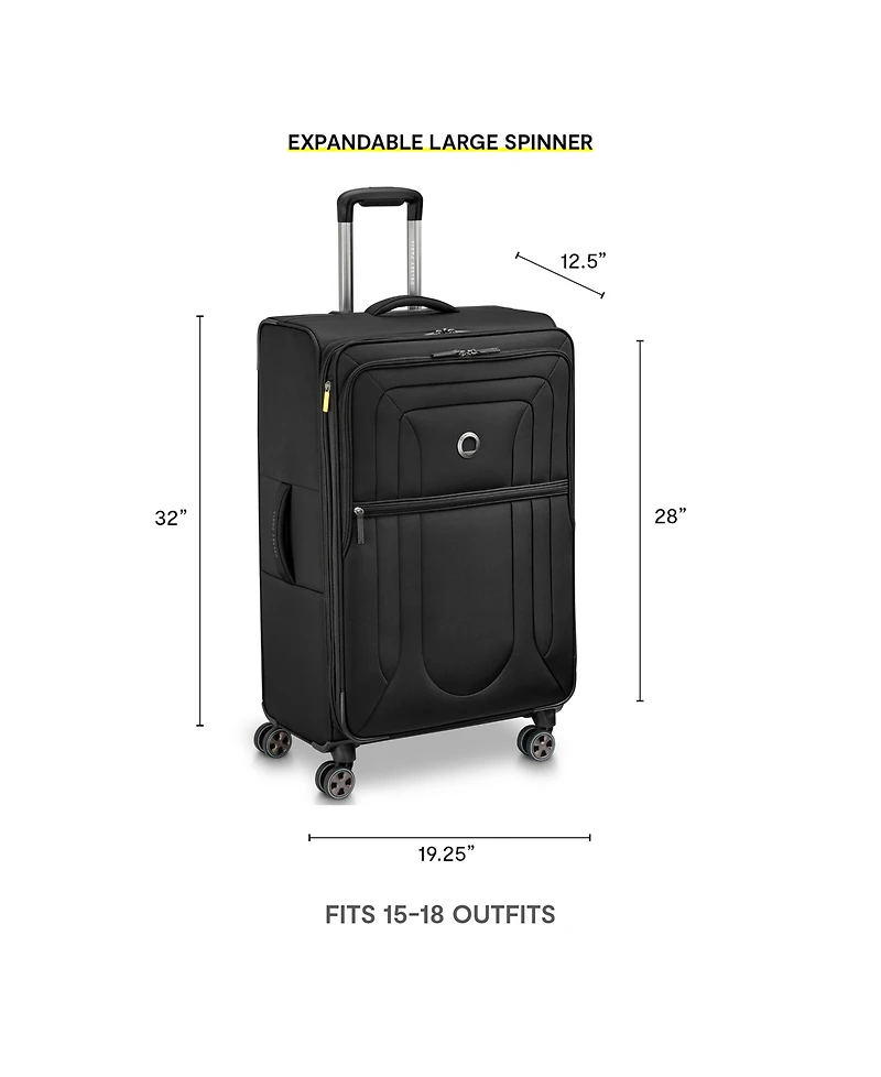 Delsey Paris Shadow Dlx Large Check-In Spinner
