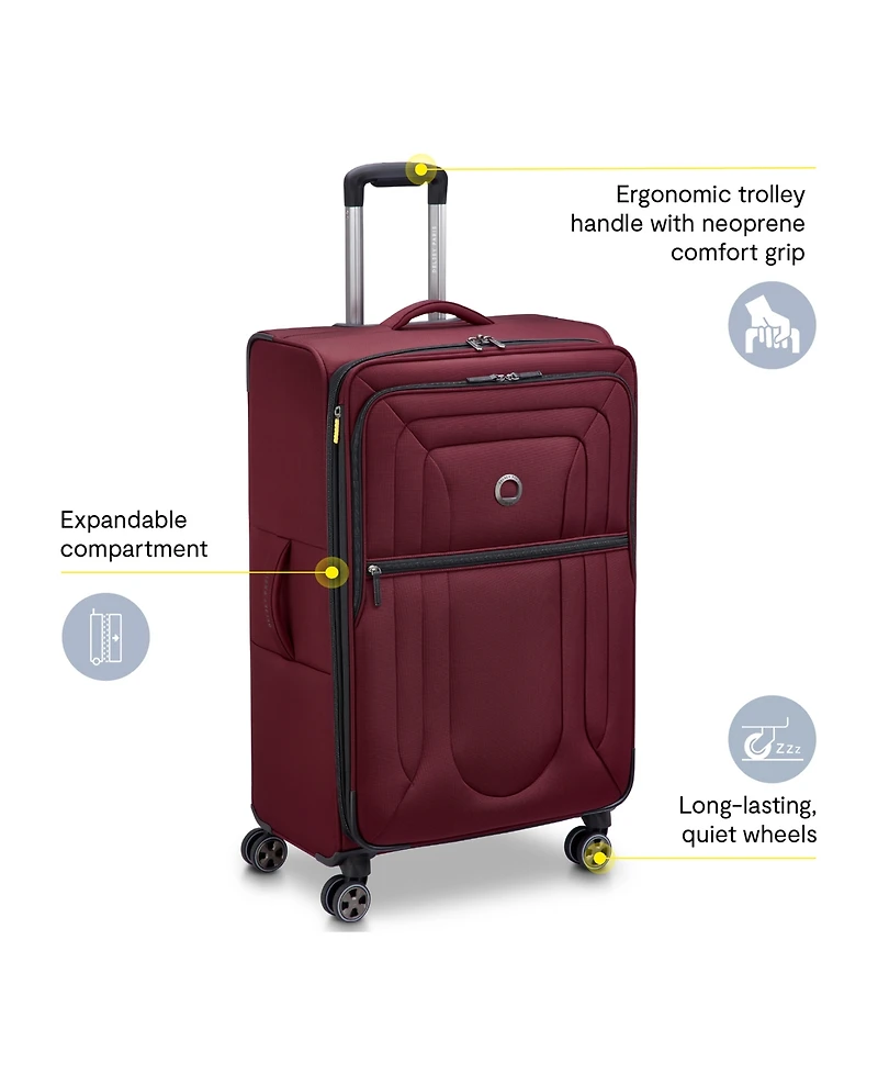 Delsey Paris Shadow Dlx Large Check-In Spinner