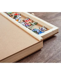 Wooden Jigsaw Puzzle Table | Puzzle Storage System | 35 x 2 x 28 Inches