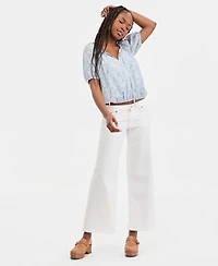 Lucky Brand Women's Sweet Mid-Rise Wide-Leg Jeans
