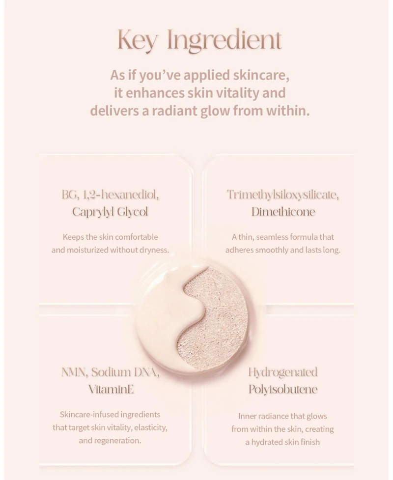 Siia Cosmetics Flawless Glow Cushion Foundation